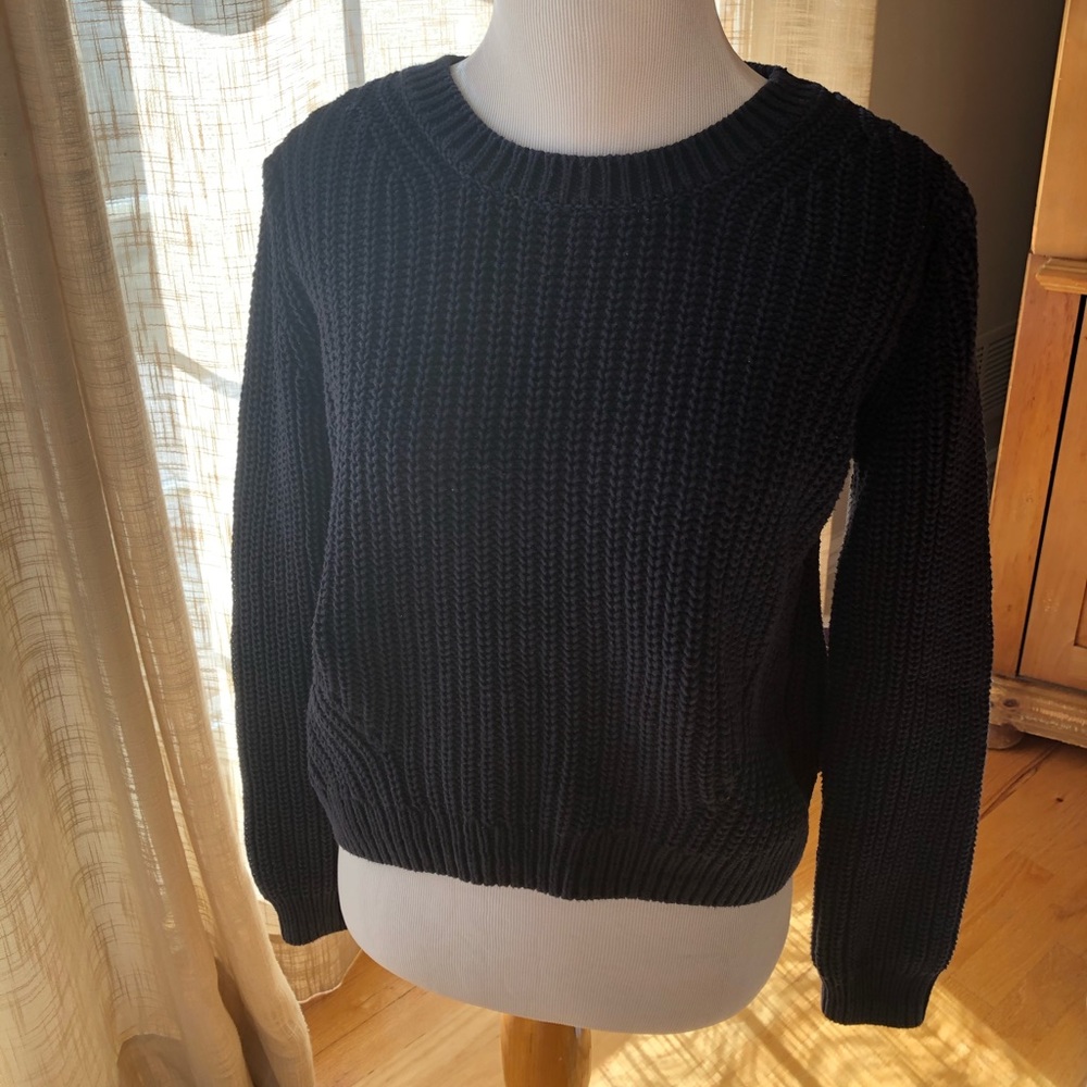 Blue sweater